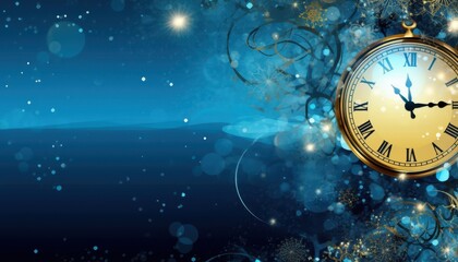 Minuit, Rêverie Bleue et Temps qui Passe