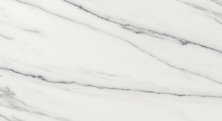 Obraz premium White marble texture background with grey veins. Luxury natural stone pattern for interior design, architecture, or construction material.