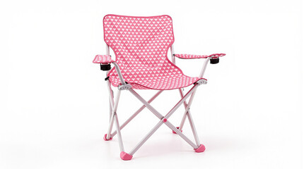 red chair isolated on white background