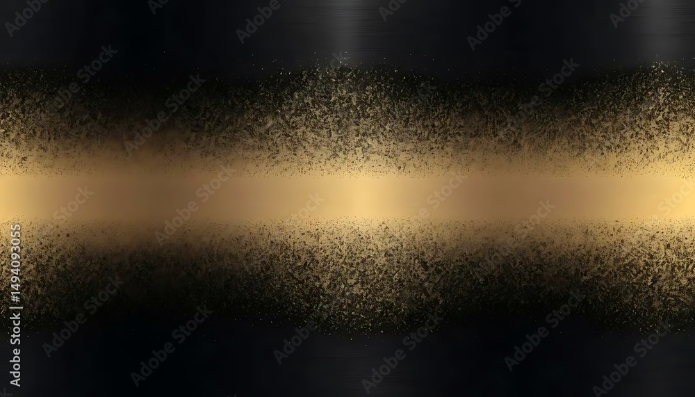 Aufkleber abstract golden light shines through a dark textured background creating contrast and depth.
