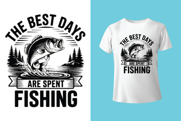 Fishing t shirt design retro and vintage style and t shirt graphic designs for fish man