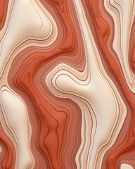 Texture abstraite ondulée en tons terreux