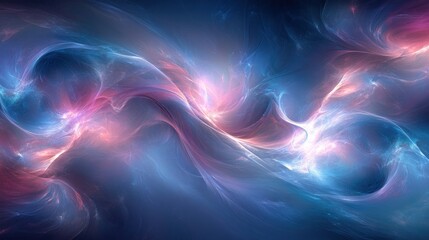 Obraz premium Celestial Dance: A Symphony of Light and Color