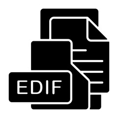 EDIF Format Icon