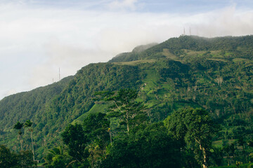 Obraz premium Majestic Landscapes of Sri Lanka. Breathtaking Beauty Capturing the Serene Essence of Nature in Stunning Landscapes. A Journey Through Picturesque Nature Landscapes. The beauty of Nature’s Landscape