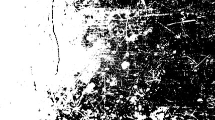 High-Resolution Distressed Grunge Wall Texture with Scratches and Dust for Background or Overlay Use, Isolated on transparent background, PNG, wall background.