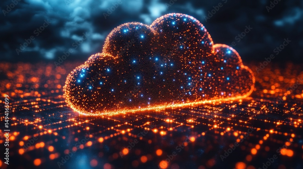 Poster luminous cloud computing: digital transformation in a networked world
