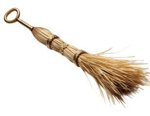 Unique Straw Broomstick Key