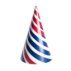 a party hat with a red