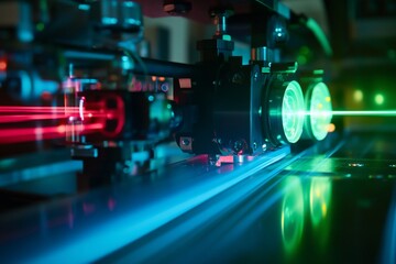 High Precision Laser Technology, Cutting-Edge Industrial Equipment in Action