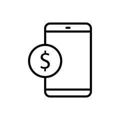 Mobile Payment Icons Digital Wallet, NFC, QR Code & Online Transaction Symbols