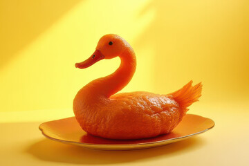 Cozy Corner Peking Duck Photography: High-Res Food Images with Rim Lighting and Clean Style