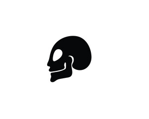 Skull head logo and symbol vectors