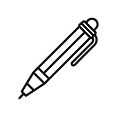 Pencil Drawing Vector Illustration – Hand Sketch Style on White Background