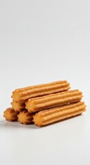 Delicious churros dessert food photography crispy churro snack sweet treat bakery pastry spanish cuisine sugar 100