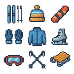 Winter Sports Icons