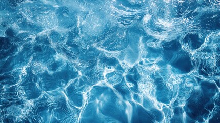 Fototapeta premium Rippled Glass Texture with Diffused Light Rays on White Background