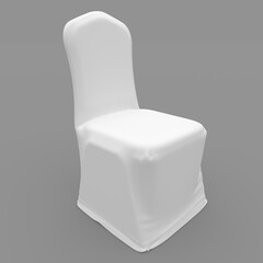 3d render Banquet Chair design element Furniture