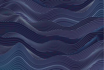 青　テクノロジー　デジタル　波　背景