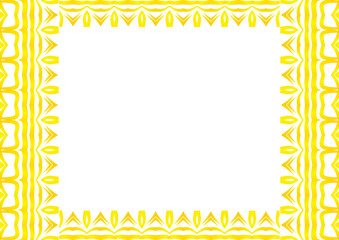  Traditional Indonesian batik for decorating a4 landscape certificate, diploma, announcement, advertisement