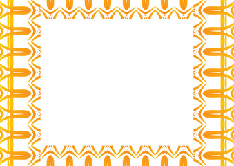  Traditional Indonesian batik for decorating a4 landscape certificate, diploma, announcement, advertisement