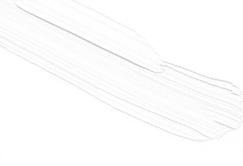 Abstract white paint brushstrokes on white background Vector illustration,  paint brush,  art