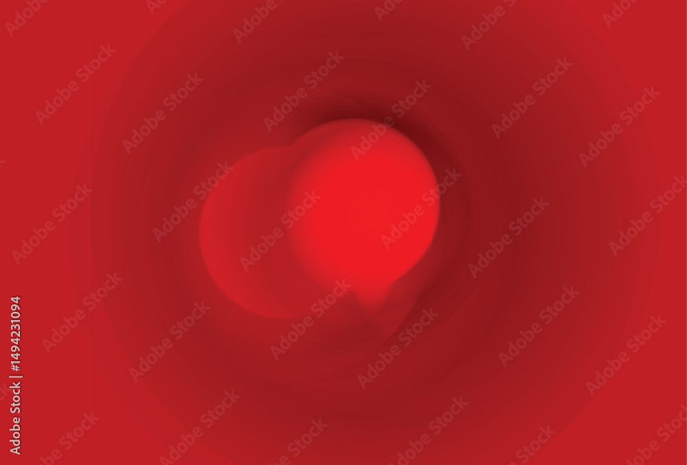 Poster abstract red background with geometric shapes. vector illustration in flat style. design element for
