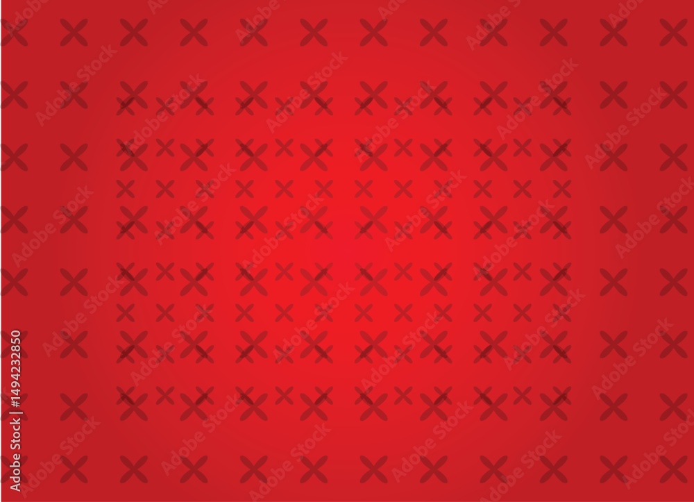 Poster abstract red background with geometric shapes. vector illustration in flat style. design element for