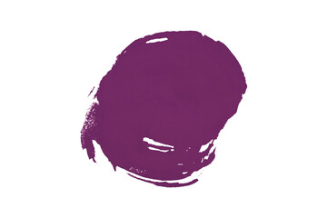 Dark purple watercolor background. Artistic hand paint. Isolated on transparent background.
