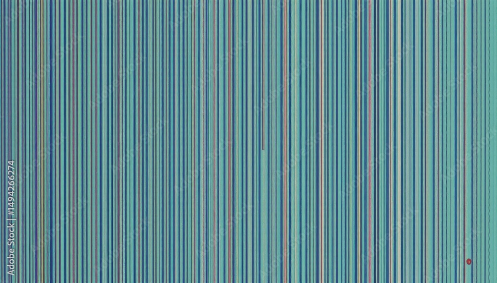 Wall mural abstract vertical stripes in vivid blue tones creating a colorful and dynamic texture