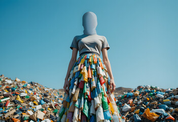 Abstract illustration of consumer overabundance and clutter