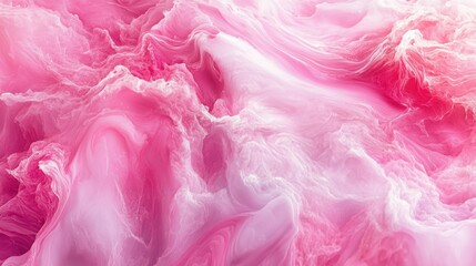 Fototapeta premium Abstract Pink and White Liquid Texture