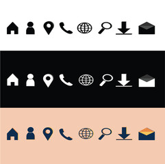 Icons Vector UI for Web & Mobile – Light & Dark Mode Compatible