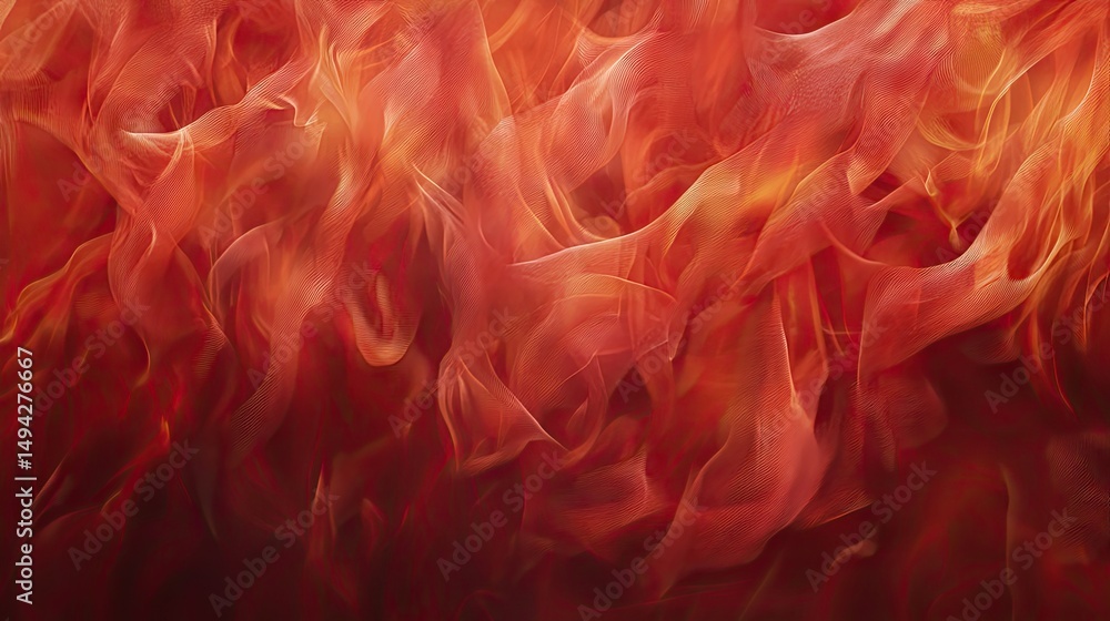 Poster intense fiery flames' abstract texture pattern.