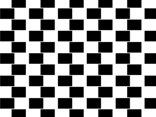 Fototapeta premium Black and white square pattern background. Geometric vector texture background and Grunge abstract overlay shapes.