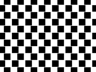 Fototapeta premium Black and white square pattern background. Geometric vector texture background and Grunge abstract overlay shapes.