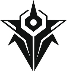 Minimal Abstract Tech Icon Futuristic Layout Designing Future Experiences