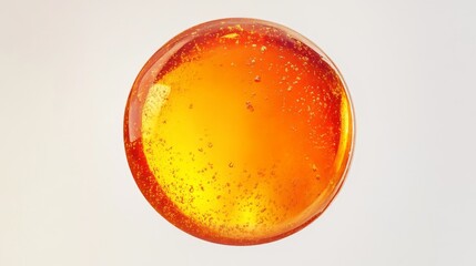 Detailed Image of Astaxanthin Liposome Gel in Vivid Color Tone