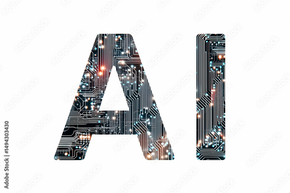 Aufkleber the letters 