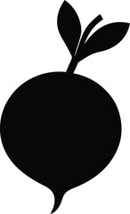 Turnip silhouette