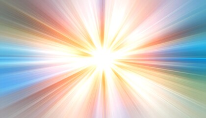 Obraz premium Abstract light explosion.