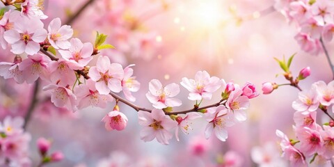 Cherry Blossom Petal Background, blossoms, garden, blossoms, garden, art deco, flower petals, Japanese inspiration