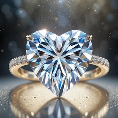 Heart Diamond Ring: A symbol of Love