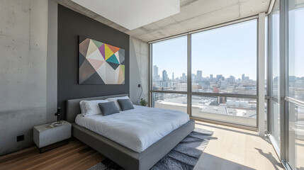 room, interior, bedroom, bed, hotel, home, house, furniture, design, window, luxury, apartment, wall, lamp, light, living, sofa, architecture, floor, decor, pillow, living room, comfortable, wood, ind