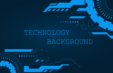 Vector Stock Abstract Technology Background