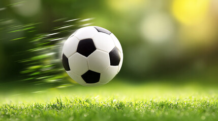 Fototapeta premium Rustic Wooden Table with Yellow Enamel Mug and Chamomile Flowers in a Garden Setting