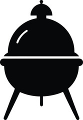 cooking pot vector illustration