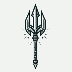 spear vector  illustration
