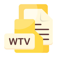 Obraz premium WTVFormat Icon