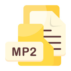 MP2 Format Icon